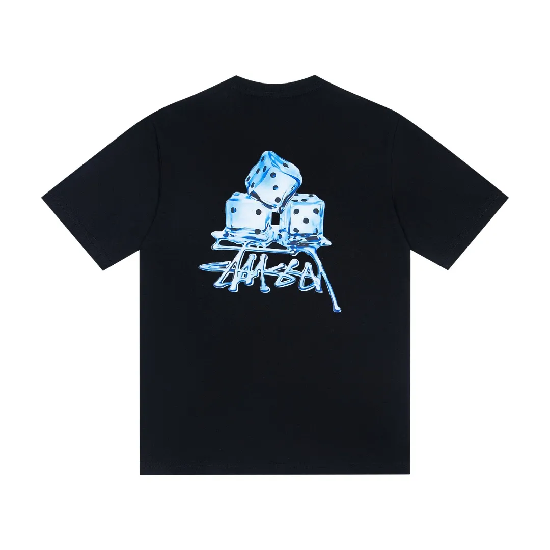 🔥 017# P55 （In Stock ） Stussy T Same Style ：Black White Size：S M L XL ： 260 ：